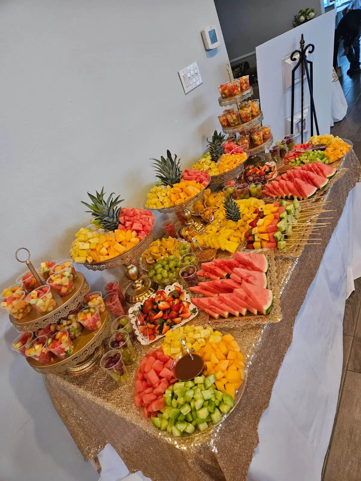 Fresh fruit display
